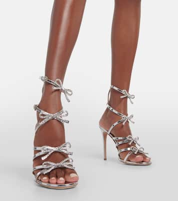 Verzierte Sandalen Silver Love Bow  | Giambattista Valli