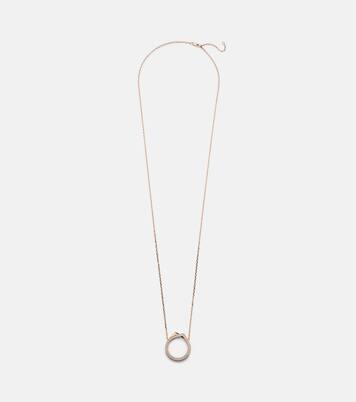 Antifer 18kt rose gold necklace with diamonds | Repossi