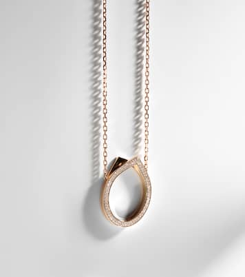 Antifer 18kt rose gold necklace with diamonds | Repossi