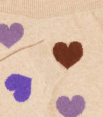 Baby Hearts intarsia sweatpants | The New Society