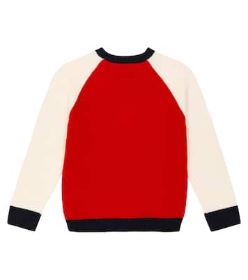 Damian embroidered wool sweater | Bonpoint