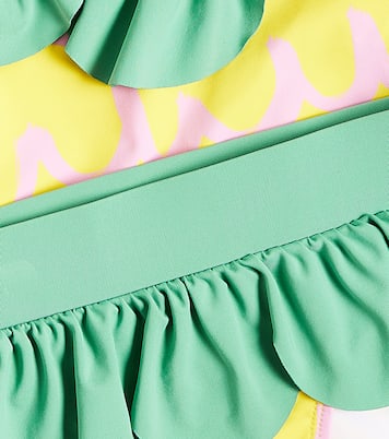 Printed ruffled bikini  | Stella McCartney Kids