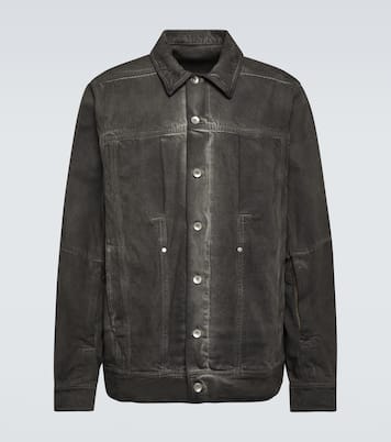Chaqueta Sphinx Jumbo Worker de denim | Rick Owens