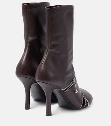 Bottines Peep en cuir | Burberry