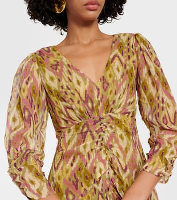 Robe midi Cailey imprimée | Velvet