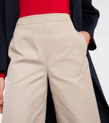 Pantalon ample à taille mi-haute | Tod's