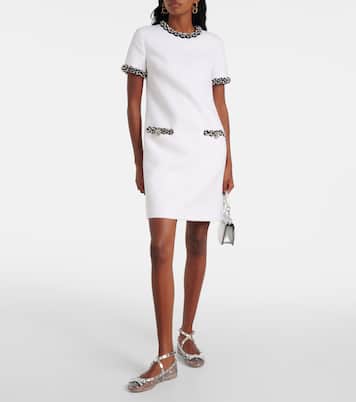 Verzierte Ballerinas Rockstud aus Mesh | Valentino Garavani