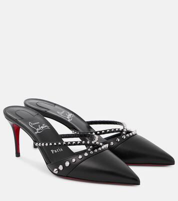 Tatoosh 70 studded leather mules | Christian Louboutin