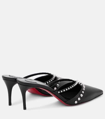 Tatoosh 70 studded leather mules | Christian Louboutin