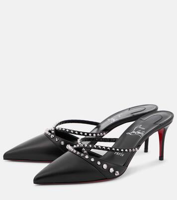 Tatoosh 70 studded leather mules | Christian Louboutin
