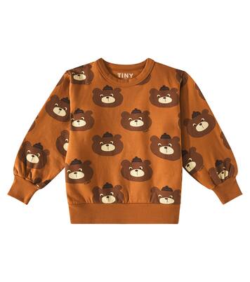 Bears cotton-blend jersey sweatshirt | Tinycottons