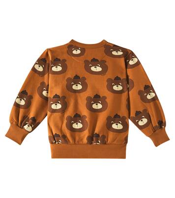 Bears cotton-blend jersey sweatshirt | Tinycottons