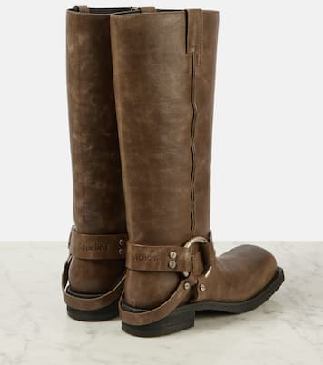 Leather biker boots | Acne Studios