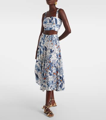 Cropped-Top Cacao | Agua by Agua Bendita