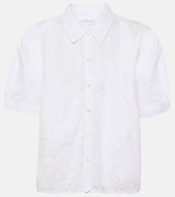 Bluse Olivia aus Baumwolle | Velvet