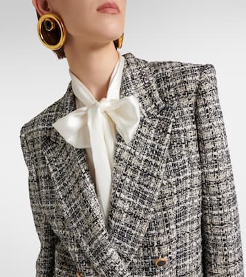 Blazer aus Tweed | Alessandra Rich