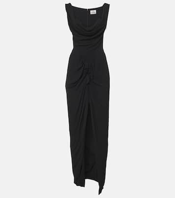 Panther gathered asymmetric maxi dress | Vivienne Westwood