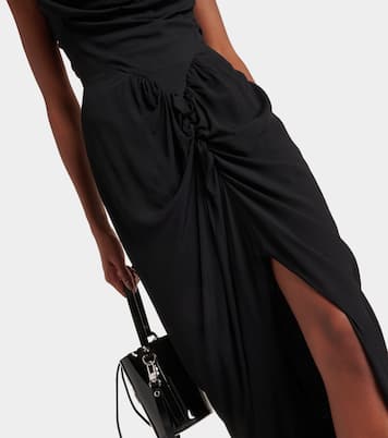 Panther gathered asymmetric maxi dress | Vivienne Westwood