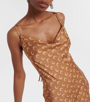 Robe Moon en satin | Marine Serre