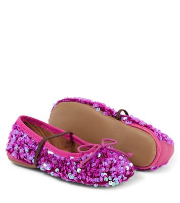 Lulù sequined ballet flats | PèPè