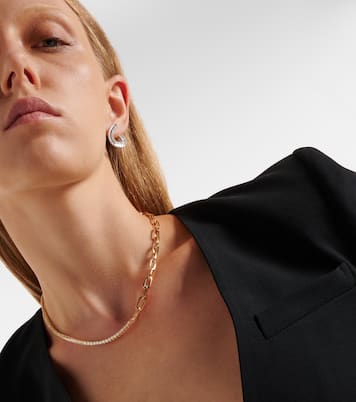 Link 18kt gold chain necklace with diamonds | Bucherer Fine Jewellery