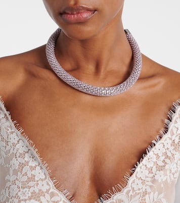 Choker mit Kristallen | Self-Portrait