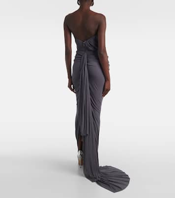 Systema gathered jersey gown | Maticevski