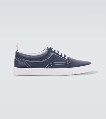 Heritage leather sneakers | Thom Browne