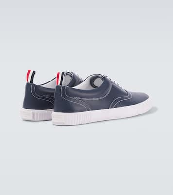 Heritage leather sneakers | Thom Browne