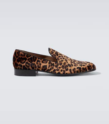 Leopard-print loafers | Gianvito Rossi