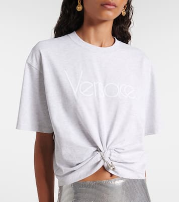 Cropped-Top 1978 Re-Edition aus Baumwolle | Versace