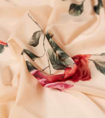 Foulard in misto seta con stampa | Magda Butrym