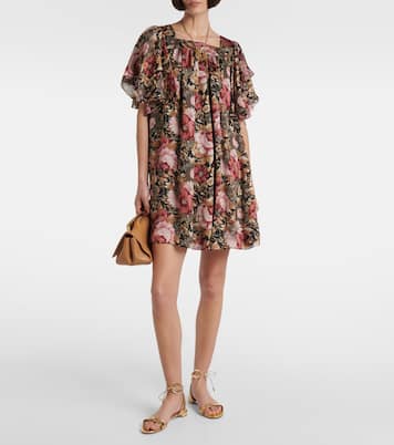 Sandalen Tessa aus Metallic-Leder | Aquazzura