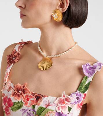 Collar Siren con perlas sintéticas | Jennifer Behr