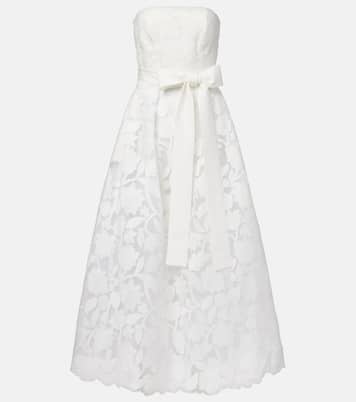 Bestickte Robe aus Tüll | Elie Saab