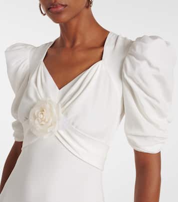 Robe aus Seiden-Crêpe | Rodarte