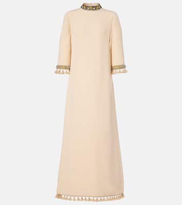 Cady Couture embellished silk gown | Valentino