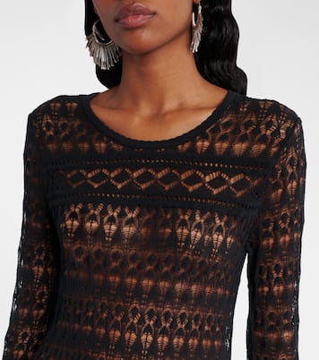 Abito lungo Paloma in crochet di misto cotone | Isabel Marant