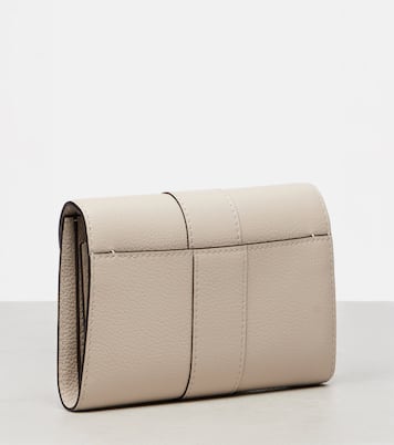 Brillant Compact leather wallet | Delvaux