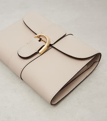 Brillant Compact leather wallet | Delvaux