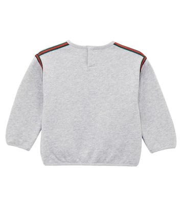 Baby printed cotton fleece sweatshirt | Gucci Kids