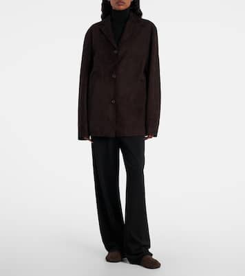 Fabian suede jacket | The Row