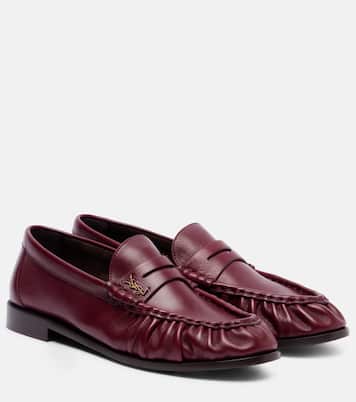 Le Loafer Cassandre leather penny loafers | Saint Laurent