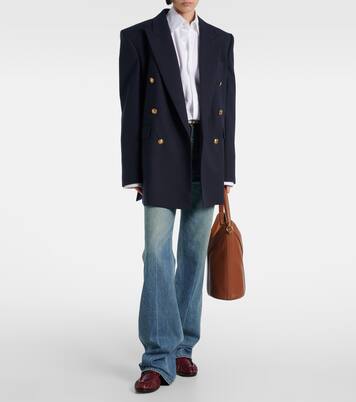 Le Loafer Cassandre leather penny loafers | Saint Laurent