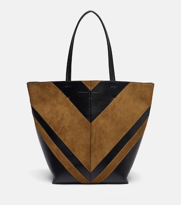 Pot Cabas suede and leather tote bag | Phoebe Philo