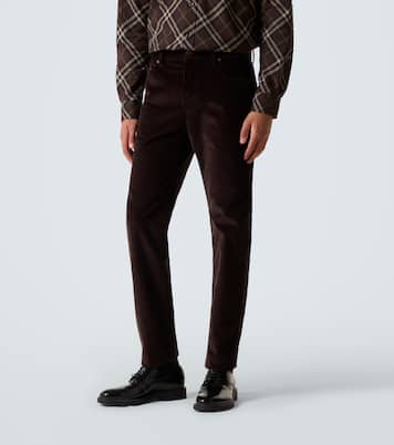 Pantalon slim en velours côtelé | Burberry