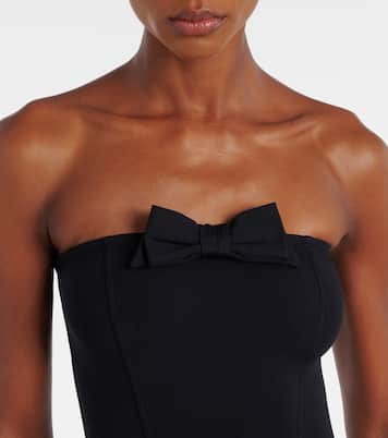 DressCode bow-detail bandeau swimsuit | Eres