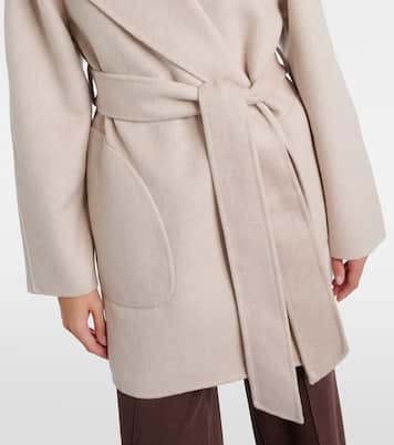 Edgemere wool-blend wrap jacket | Varley