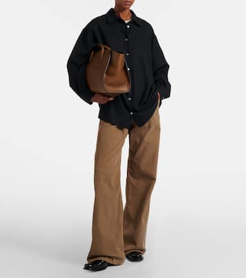 Marlo 14 leather tote bag | The Row