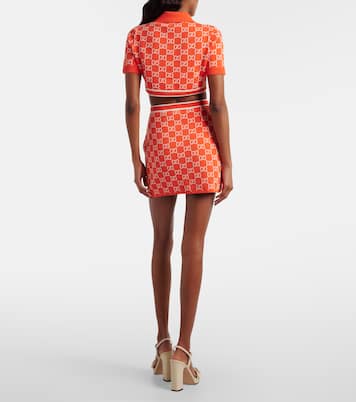 GG cotton jacquard miniskirt | Gucci